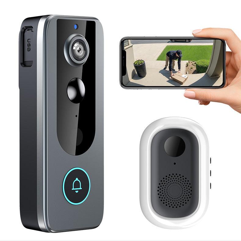 [GOLD] GuardianBell Pro – Smart WiFi Doorbell & Security Cam in One