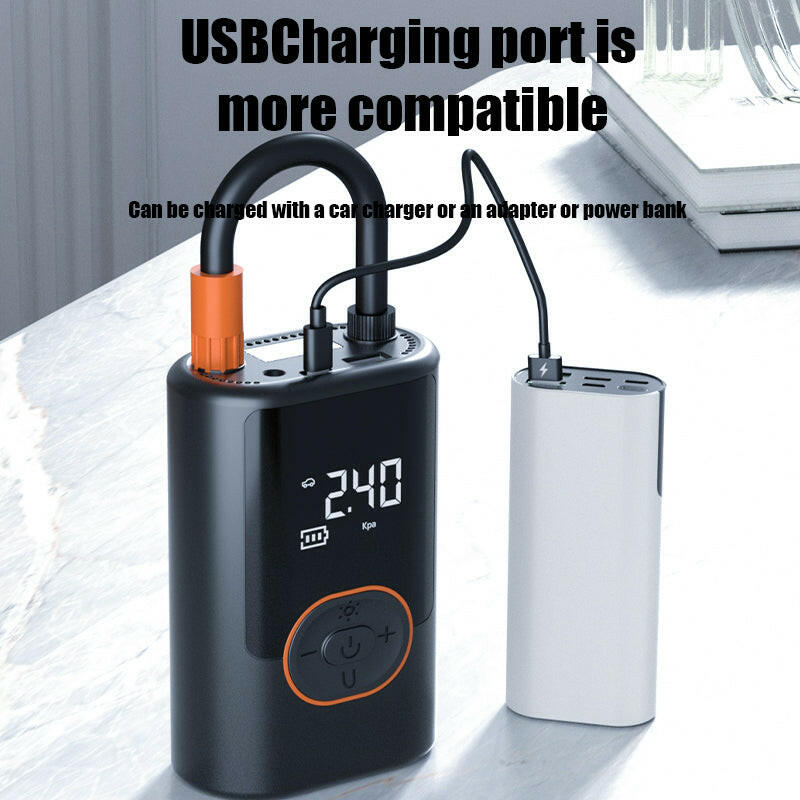 [GOLD] AirCore S1 – Smart Portable Tire Inflator | Wireless + Wired + Power Bank