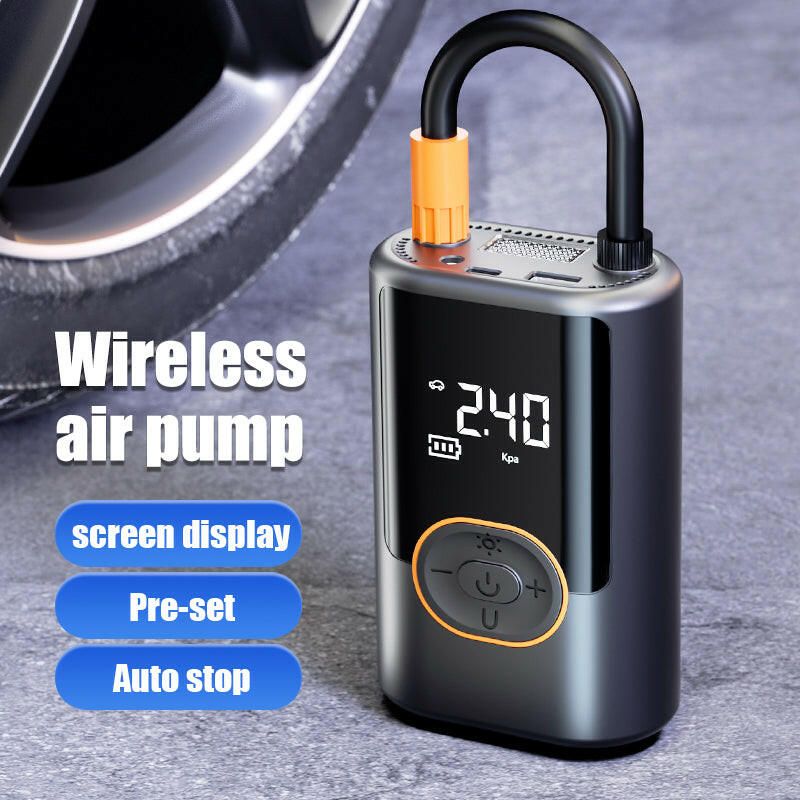 [GOLD] AirCore S1 – Smart Portable Tire Inflator | Wireless + Wired + Power Bank