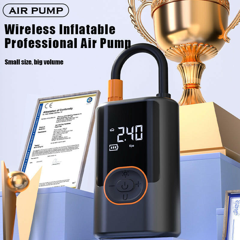 [GOLD] AirCore S1 – Smart Portable Tire Inflator | Wireless + Wired + Power Bank