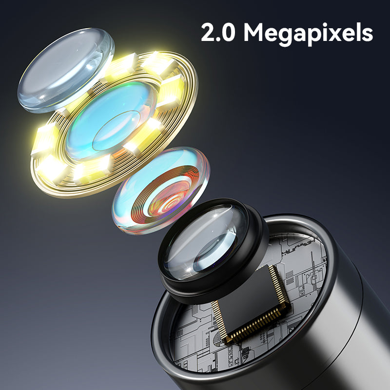 [GOLD] FlexScope Pro – Plug & View Inspection Cam with 5M Bendable Cable and Swappable Tool Tips