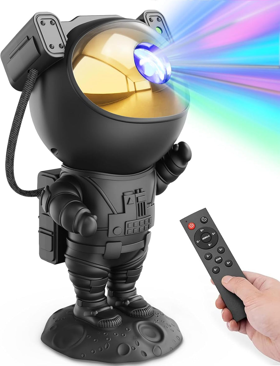 [GOLD] CosmoGlow Astronaut Galaxy Projector