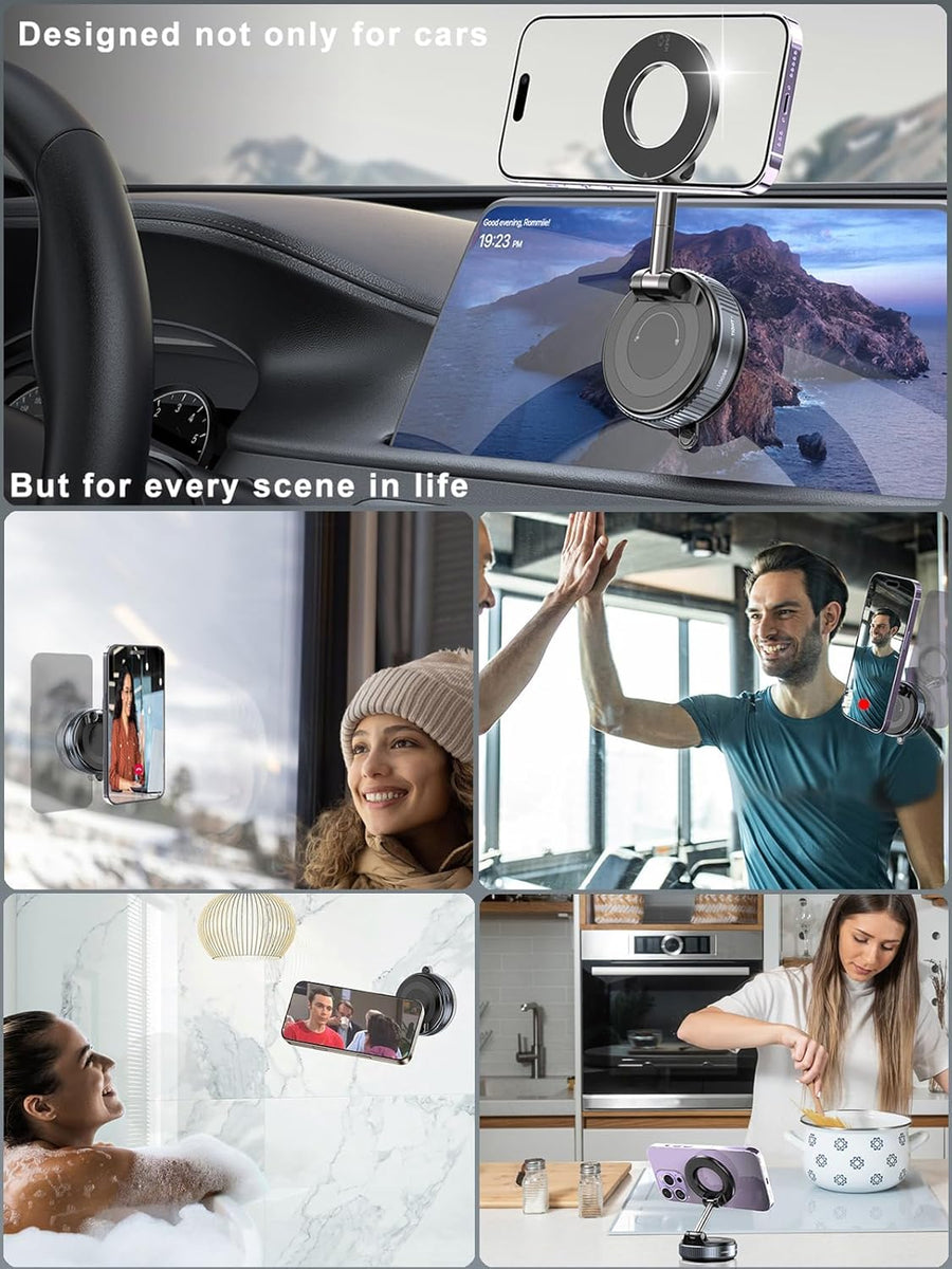 [GOLD] Snanlen 360° Magnetic Suction Phone Mount - The Ultimate Hands-Free Holder