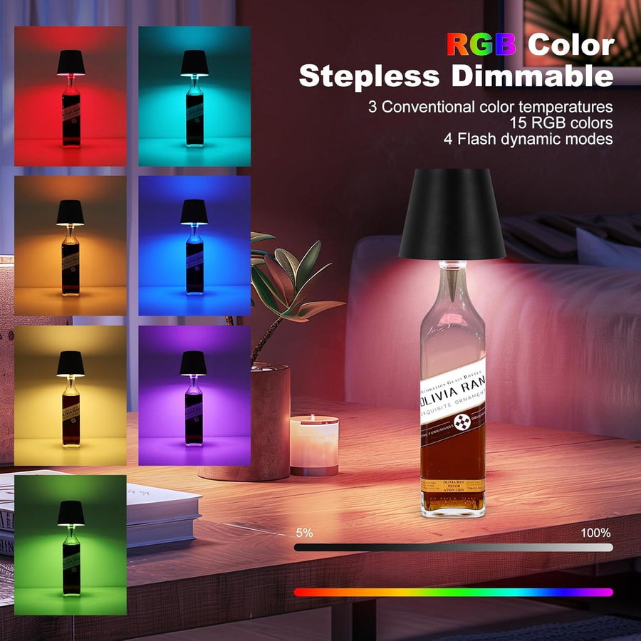 [GOLD] Gen.2 BottleGlow™ RGB Touch Lamp