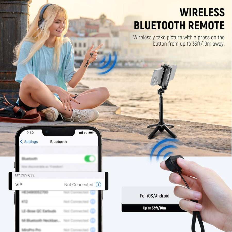 [GOLD] SnapPro 3-in-1 Creator Stick – Tripod, Selfie, Grip