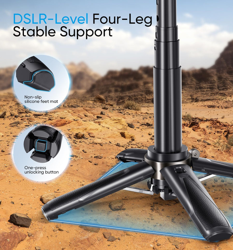 [GOLD] SnapPro 3-in-1 Creator Stick – Tripod, Selfie, Grip
