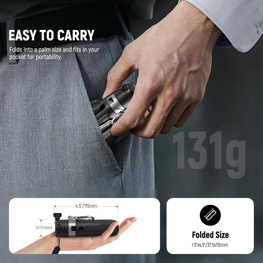 [GOLD] SnapPro 3-in-1 Creator Stick – Tripod, Selfie, Grip