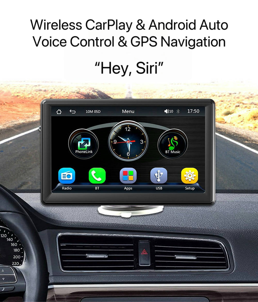 [GOLD] DriveSync 7 – Wireless CarPlay & Android Auto Screen
