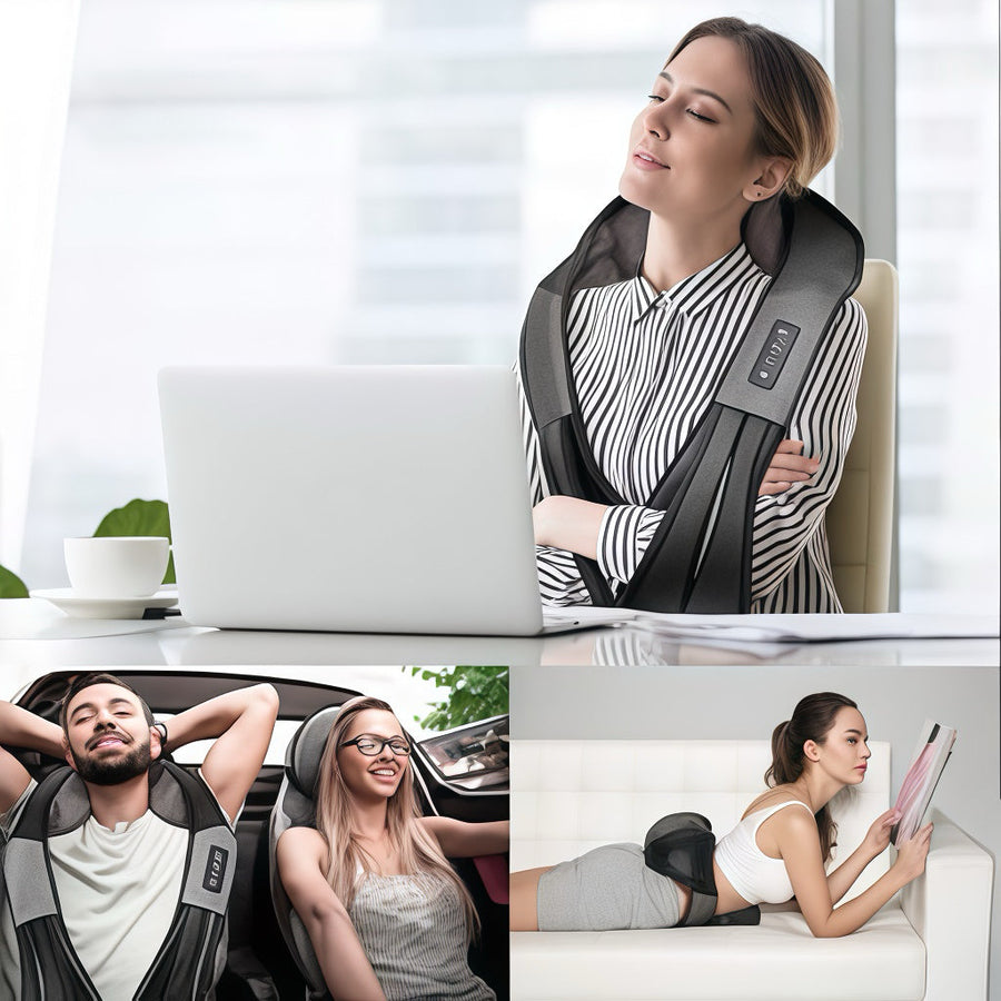 [GOLD] Heated Neck, Shoulder, and Back Massager