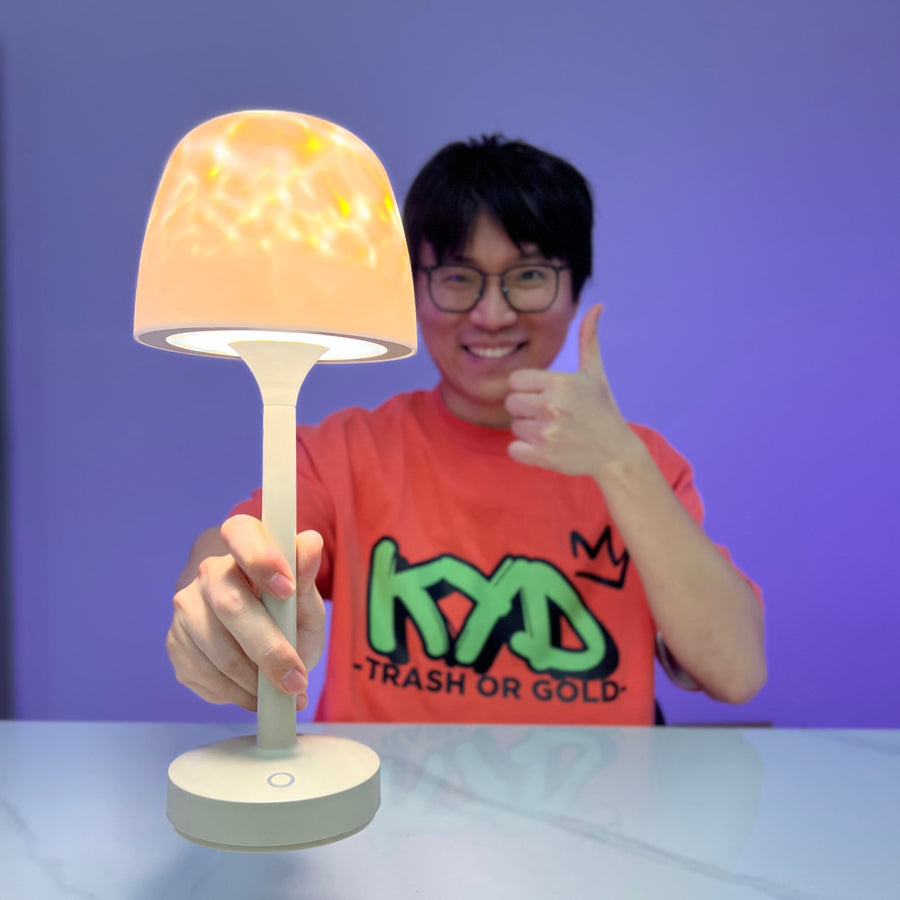 [GOLD] RippleGlow Dual-Mode Ambient Lamp
