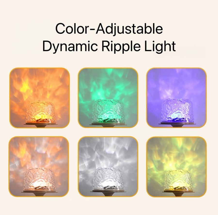 [GOLD] RippleGlow Dual-Mode Ambient Lamp