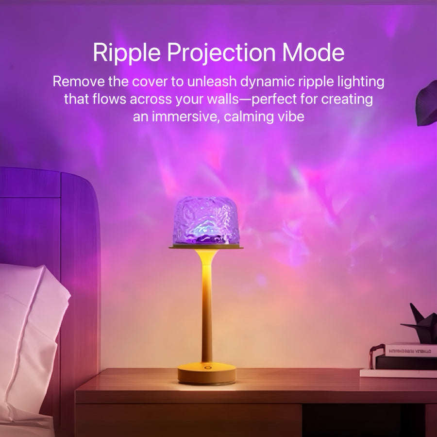 [GOLD] RippleGlow Dual-Mode Ambient Lamp