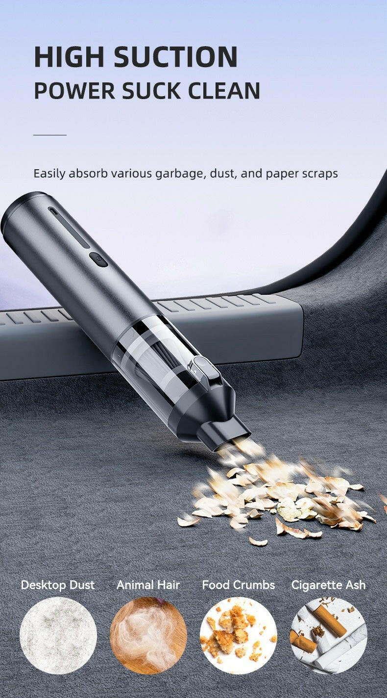 [GOLD] AirTrek Pro – Compact Vacuum & Blower with Enhanced Dual Power
