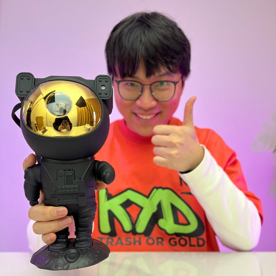 [GOLD] CosmoGlow Astronaut Galaxy Projector