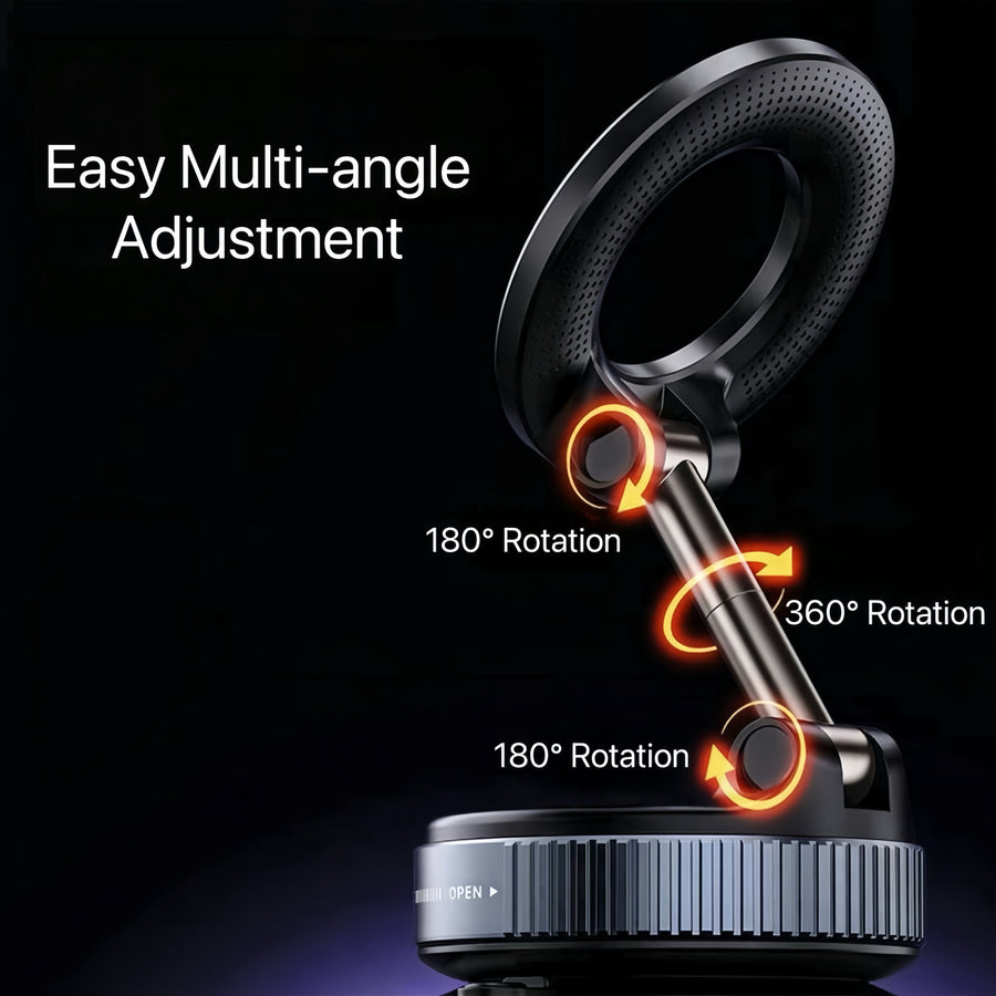[GOLD] Snanlen 360° Magnetic Suction Phone Mount - The Ultimate Hands-Free Holder