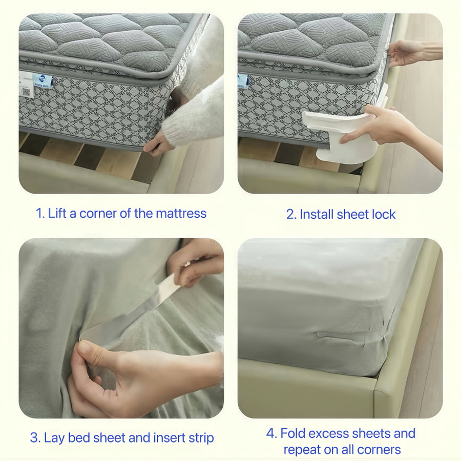 [GOLD] SheetSecure Lock - Keep Your Bed Tidy & Comfortable