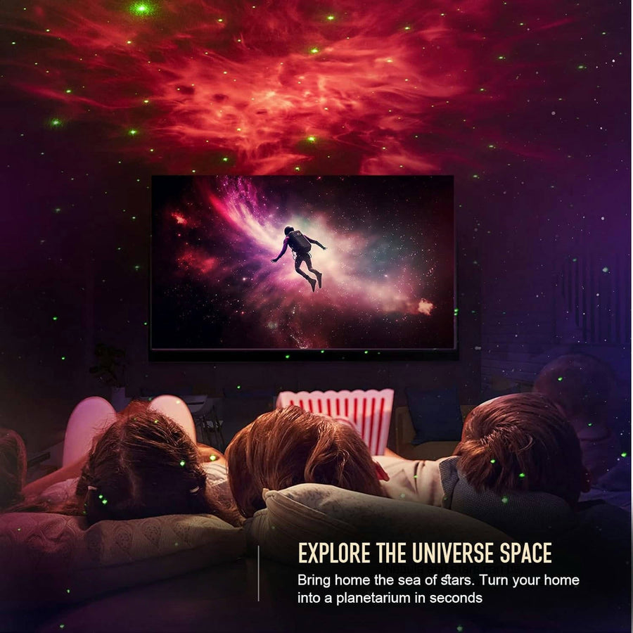 [GOLD] CosmoGlow Astronaut Galaxy Projector