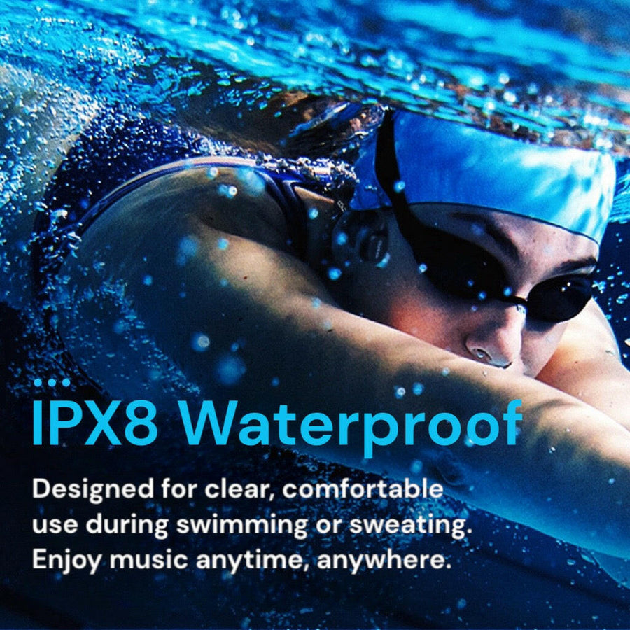 [GOLD] AquaVibe Swim-Proof Bone Conduction Headphones