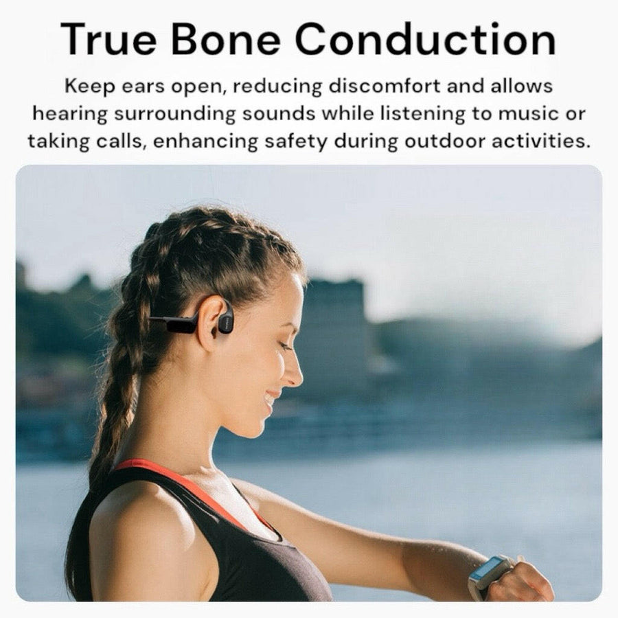 [GOLD] AquaVibe Swim-Proof Bone Conduction Headphones