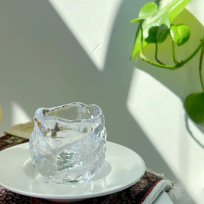 Tasse en verre artisanale Handmade